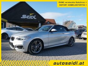 BMW 218d Cabrio M Sport *NAVI+XENON* bei Autohaus Seidl Gleisdorf in autoseidl.at